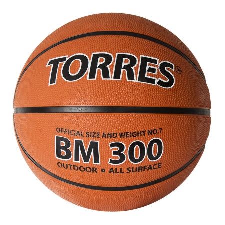 Купить Мяч баскетбольный  "TORRES BM300" р.7 в Окуловке 