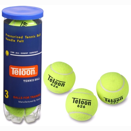 Купить Мяч для большого тенниса Teloon 626Т Р3  (3 шт) в Окуловке 