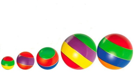 Купить Мячи резиновые (комплект из 5 мячей различного диаметра) в Окуловке 