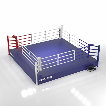 Купить Ринг боксерский Totalbox на помосте 0,5 м, 6х6м, 5х5м в Окуловке 